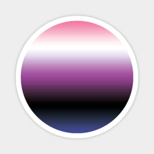 Genderfluid Pride Gradient Magnet